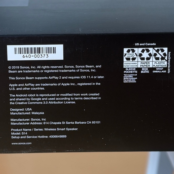 Sonos TV Soundbar | Model S14 - Picture 5 of 16